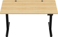 Mark Adler Craft 7.3 Elektromosan állítható Gamer asztal 140 x 70 x 118 cm - Natúr fa/Fekete