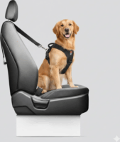 Zolux Travel Safe Autós biztonsági 40-66 cm Kutya hám - Fekete