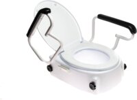 Antar AT51204 Rehabilltációs WC ülőke fedéllel és karfával