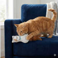 Zolux Macskajáték tollal és macskamentával 13cm