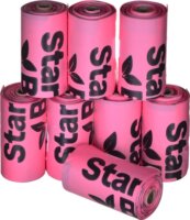 Starch Bag 961810 Kutyaürülék zacskó 8 tekercs - Rózsaszín