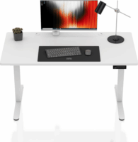 Mark Adler 7.3 Elektromosan állítható Gamer asztal 140 x 70 x 118 cm - Fehér