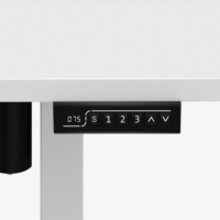 Mark Adler 7.3 Elektromosan állítható Gamer asztal 140 x 70 x 118 cm - Fehér