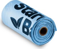 Starch Bag Bio Komposztálható Kutyaürülék zacskó 1 tekercs - Kék