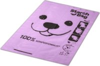Starch Bag Bio Komposztálható Kutyaürülék zacskó 8 tekercs - Lila