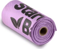 Starch Bag Bio Komposztálható Kutyaürülék zacskó 8 tekercs - Lila