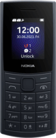 Nokia 110 (2024) 128/48MB 4G Dual SIM Mobiltelefon + Domino SIM kártya - Fekete