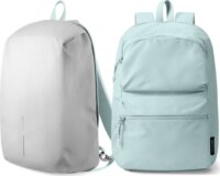 XD Design Switch 2 az 1-ben Kétoldalas hátizsák 22L - Világosszürke / Türkiz