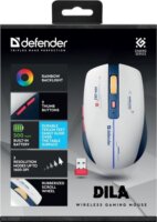 Defender MM-282 Dila RF Wireless Gaming Egér - Fehér/Kék