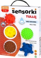 Tullo 5 részes Szenzoros fejlesztő labda bébijáték készlet