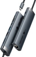 Vention TGUHB 8-in-1 Univerzális USB-C Laptop Dokkoló Állomás 100 Watt