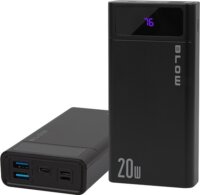 BLOW PB20E Powerbank 20000mAh 22,5W - Fekete