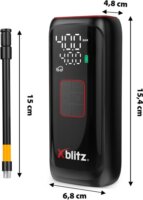Xblitz Airmaster Elektromos pumpa 7,4V - Fekete