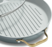 GreenPan Padova Reserve Grill Serpenyő Üveg fedéllel 28cm - Kék