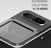 Maestro MR-820 Jégkocka Készítő Gép 2L - Fekete