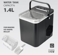 Maestro MR-820 Jégkocka Készítő Gép 2L - Fekete