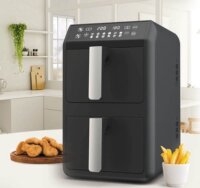 Maestro MR-761 AirFryer Forrólevegős Sütő 10L 2400W - Fekete