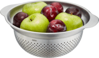 Gefu PREMIO Rozsdamentes acél Szűrő-zöldségmosó tál Ø 23 cm - Ezüst