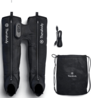 Therabody JB0004131-3A1S JetBoots Prime Akkus Lábmasszírozó csizma - Fekete