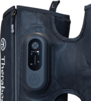 Therabody JB0004131-3A1S JetBoots Prime Akkus Lábmasszírozó csizma - Fekete