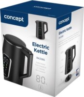Concept RK-3385 Vízforraló Digitális Kijelzővel 1.7L 2200W - Fekete