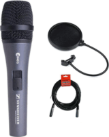 Sennheiser E845S Dinamikus supercardioid Stúdió Mikrofon - Fekete
