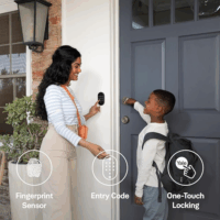 Yale 05/303000/BL Okos ujjlenyomot olvasó Yale Linus Smart Lock L1 és L2 készülékekhez