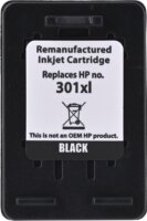 Superbulk (HP 301XL) Utángyártott Tintapatron - Fekete
