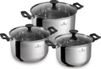 Blaumann BL-3862 Rozsdamentes Acél Edénykészlet - Inox (6 részes)