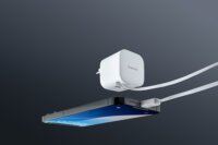 Intenso W65ACIC USB-A / 2x USB-C Hálózati Gyorstöltő Adapter integrált USB-C kábellel 65W - Fehér