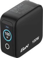 Verbatim 30239 USB-A / 2x USB-C Mini GaN Hálózati Gyorstöltő Adapter 100W - Fekete