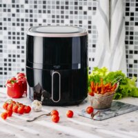 Adler AD 6322 AirFryer Forrólevegős Sütő 5L 2000W - Fekete