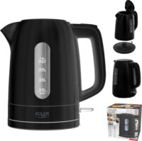 Adler AD 1380B Vízforraló 1L 2200W - Fekete