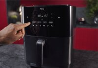 AEG AAF7SB AirFryer Forrólevegős Sütő 6.9L 1700W - Fekete