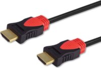 Savio CL-141 HDMI 2.0 Apa - HDMI 2.0 Apa 60Hz Kábel 10m - Fekete / Piros