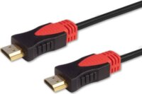 Savio CL-95 HDMI 2.0 Apa - HDMI 2.0 Apa 60Hz Kábel 1.5m - Fekete / Piros