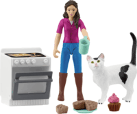 Schleich 81470 Pocket Set! Sütögetős délután figura szett