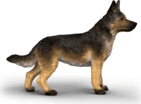 Schleich 14924 Farm World Németjuhász kutya figura