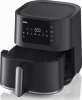 Braun HF 5034I MultiFry 5 AirFryer Forrólevegős sütő 6L 1700 Watt - Fekete