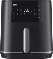 Braun HF 5034I MultiFry 5 AirFryer Forrólevegős sütő 6L 1700 Watt - Fekete