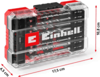 Einhell 108763 M-Case Fúrószár és Csavarbehajtó bitfej készlet (39 db / csomag)