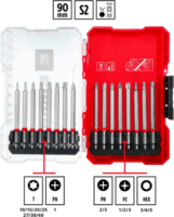 Einhell 118973 M-Case PH + PZ + TORX Bit készlet 16 darabos