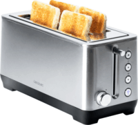 Cecotec 3086 4 szeletes kenyérpirító 1600W - Inox