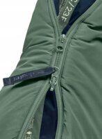 Deuter 370172523491 Orbit Bal cipzáras Hálózsák 220 x 80 cm ( -23°C. / 1 °C) - Zöld