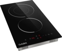 Gaba GMH-C-2DZ Beépíthető 2 zónás elektromos Főzőlap 2900 Watt - Fekete