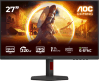 AOC 27" Q27G4SRU 16:9 QHD IPS LED Gaming Monitor - Fekete