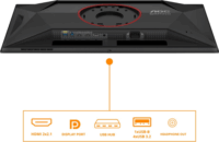 AOC 27" Q27G4ZD 16:9 QHD QD-OLED Gaming Monitor - Fekete