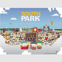 South Park 1000 darabos puzzle