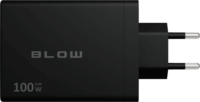 Blow 76-031 4x USB-C Hálózati Gyorstöltő Adapter 100W - Fekete