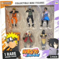 P.M.I. Naruto Shippuden 6 darabos Gyűjthető Figurakészlet
